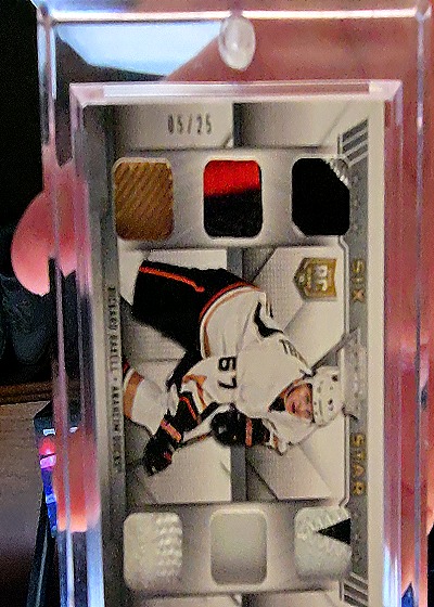 2023-24 Upper Deck SPx Alex Iafallo Explosive Materials #SPX-EX — front