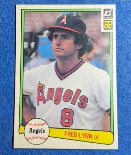 1982 Donruss #367 Fred Lynn — front