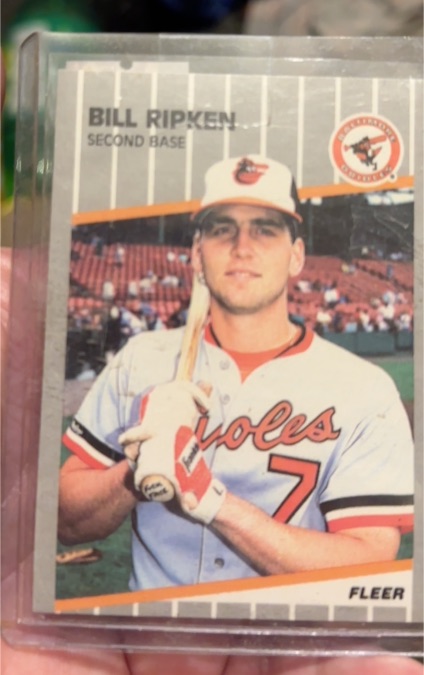 1989 Fleer #616 Bill Ripken — front