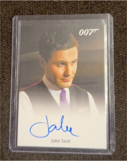2016 James Bond Archives Spectre Edition Jake Seal Autograph — front