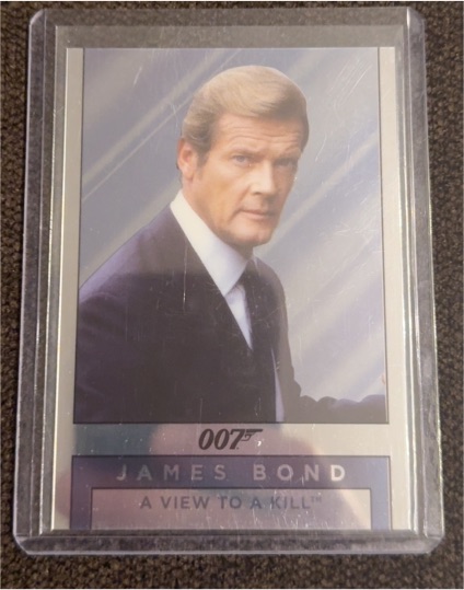 2017 James Bond Archives Final Edition Double-Sided Mirror M10 Roger Moore — front