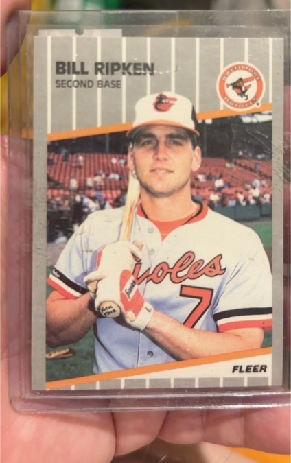 1989 Fleer #616 Bill Ripken — front