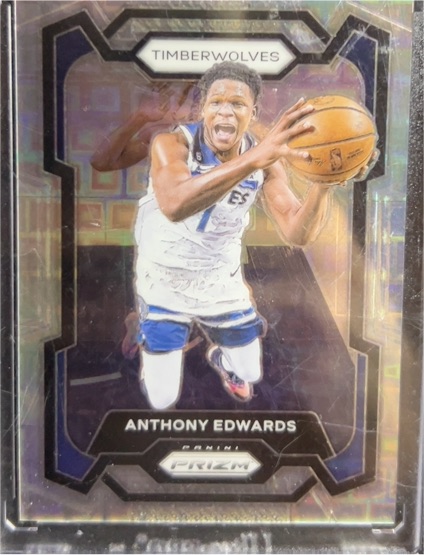 2023-24 Panini Prizm #108 Anthony Edwards — front