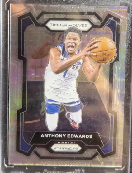 2023-24 Panini Prizm #108 Anthony Edwards — front