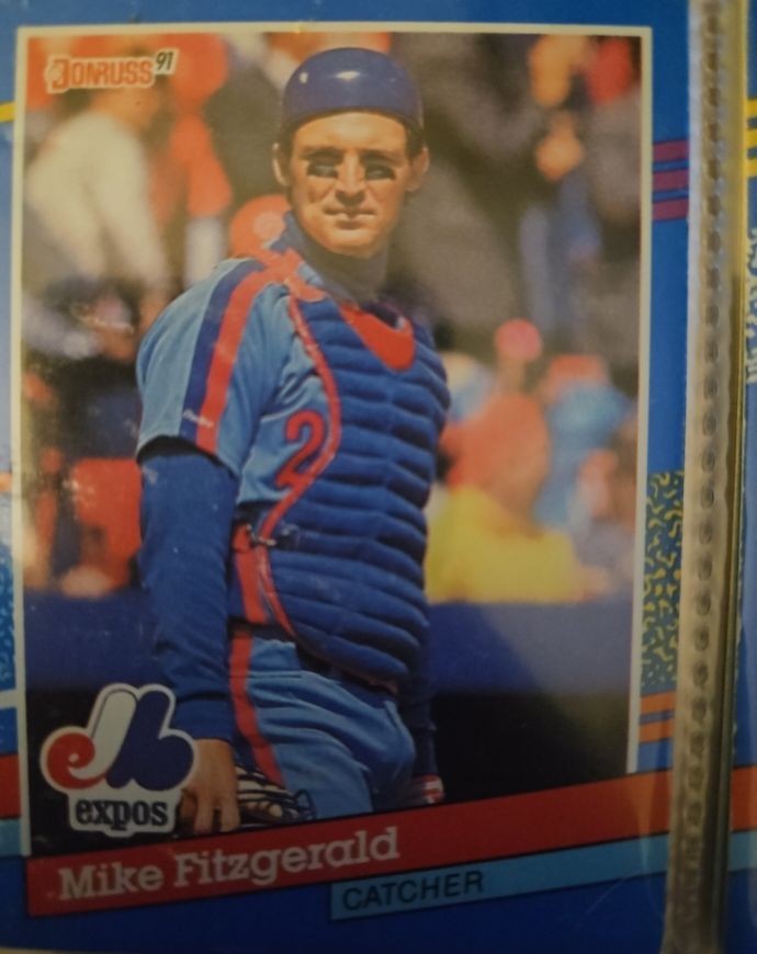1991 Donruss #82 Mike Fitzgerald — front