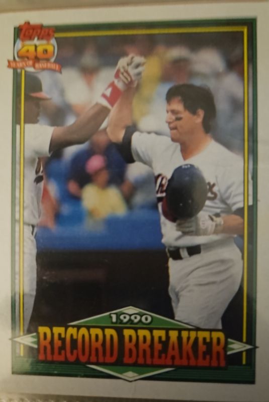 1991 Topps #3 Carlton Fisk — front