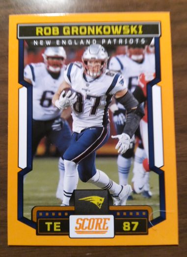 2023 Panini Score #286 Rob Gronkowski — front