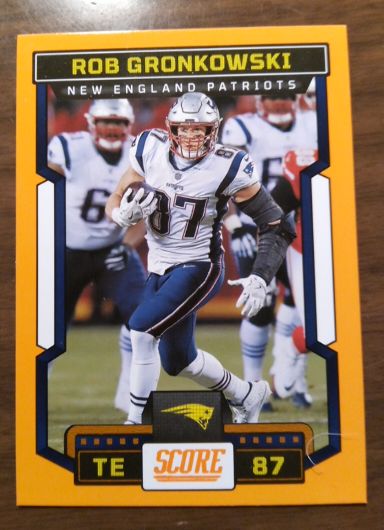 2023 Panini Score #286 Rob Gronkowski — front