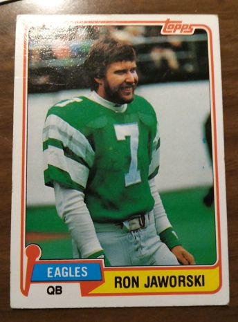 1981 Topps #280 Ron Jaworski Philadelphia Eagles — front