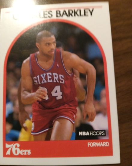 1989-90 NBA Hoops #110 Charles Barkley — front
