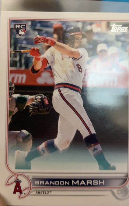 2022 Topps #243 Brandon Marsh — front