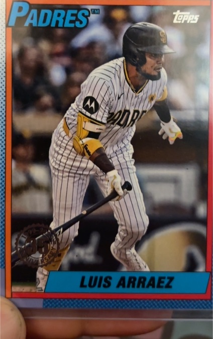 2025 Topps Series 2 1990 Topps #90B2-5 Luis Arraez — front