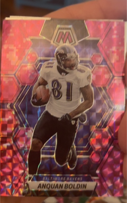 2023 Panini Mosaic #18 Anquan Boldin — front