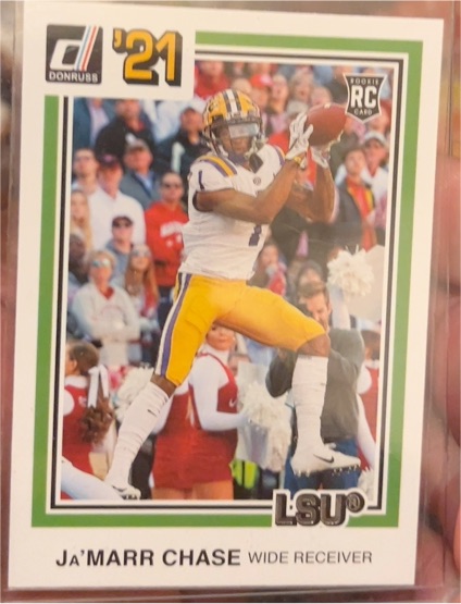2021 Donruss #36 Ja'Marr Chase — front