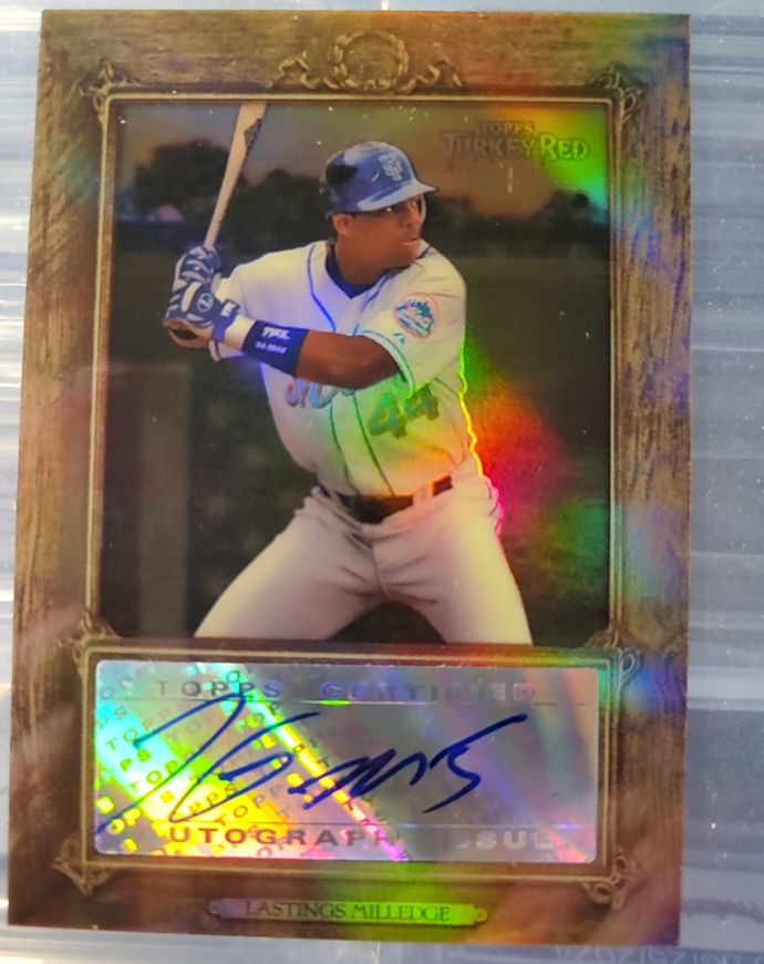2007 Topps Turkey Red #TRCLM Lastings Milledge — front