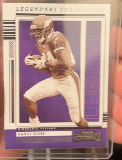 2021 Panini Contenders Legendary Contenders #LGD-RMO Randy Moss — front