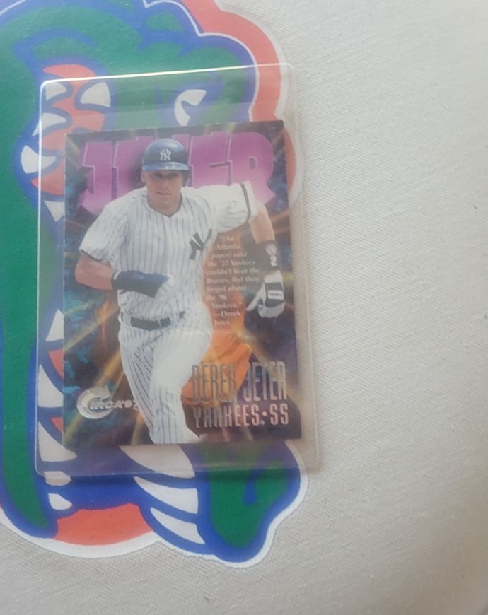 1992 Chrome Derek Jeter Yankees SS — front