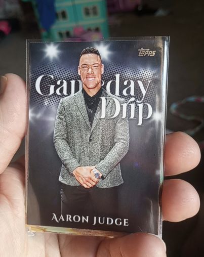 2025 Topps Series 1 Gameday Drip #GD-6 Aaron Judge — front