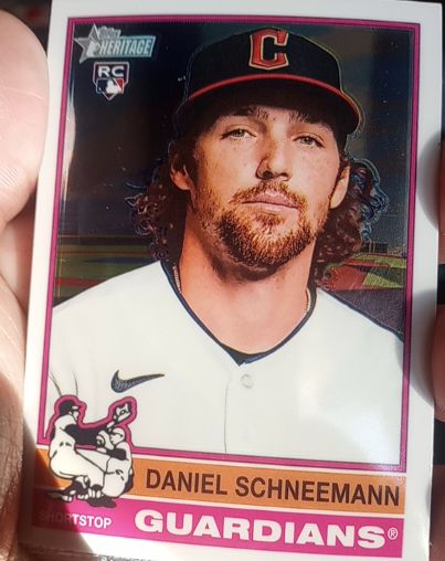 2025 Topps Heritage #332 Daniel Schneemann — front
