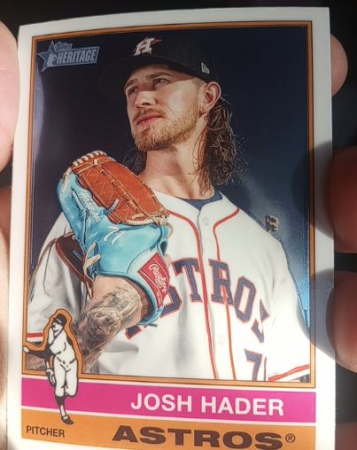 2025 Topps Heritage #313 Josh Hader — front