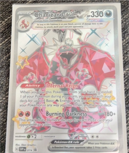 2023 Pokémon SV: Scarlet & Violet Promo Cards #074 Charizard ex — front