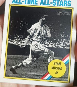 2025 Topps Heritage All-Time All Stars #350 Stan Musial — front