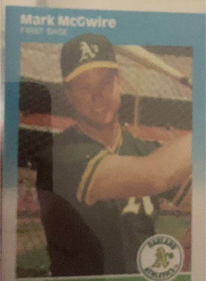 1990 Donruss #1 Mark McGwire — front