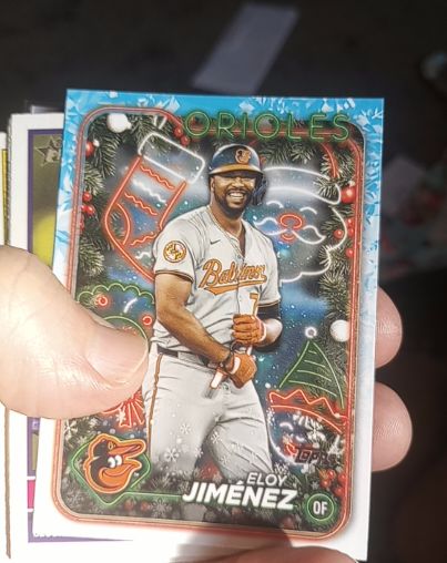 2024 Topps Holiday #H194 Eloy Jimenez — front