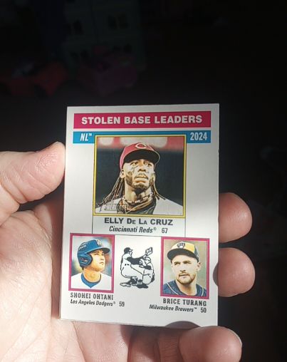 2025 Topps Heritage #197 Elly De La Cruz — front