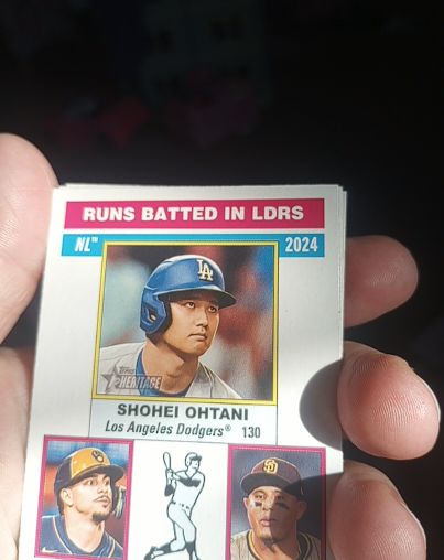 2024 Topps Heritage #130 Shohei Ohtani — front