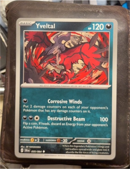 2024 Pokémon Shrouded Fable #035 Yveltal — front