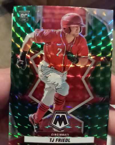 2022 Panini Mosaic #M TJ Friedl — front