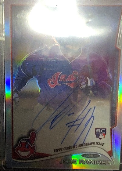 2010 Topps Chrome #29 Jose Ramirez — front