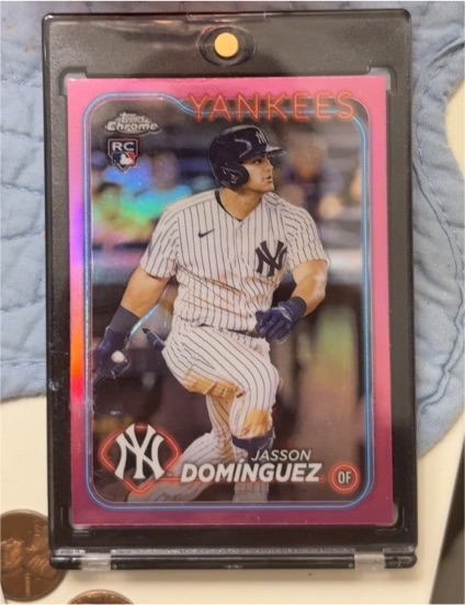 2024 Topps Chrome #89 Jasson Dominguez — front
