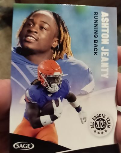 2025 Sage All Rookie Team #162 Ashton Jeanty — front