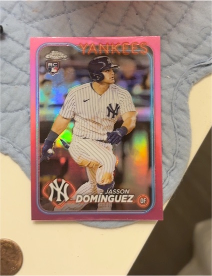 2024 Topps Chrome #89 Jasson Dominguez — front