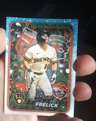 2024 Topps Holiday #H35 Sal Frelick — front