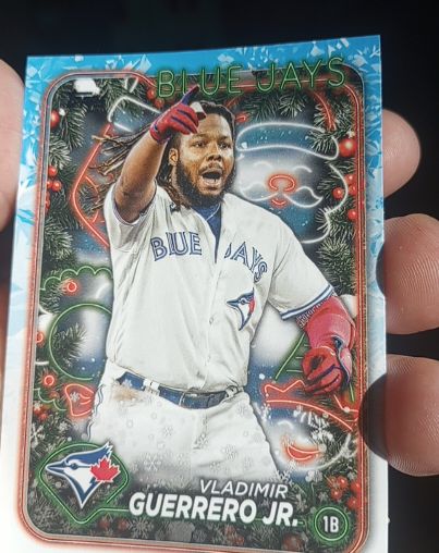 2024 Topps Holiday #H133 Vladimir Guerrero Jr. — front