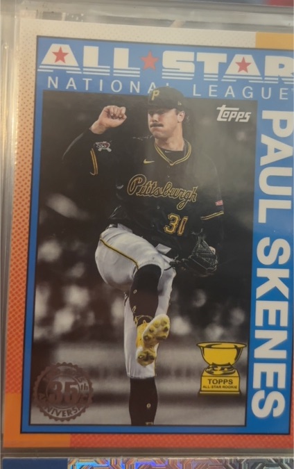 2025 Topps Series 2 1990 Topps All Star #90AS-17 Paul Skenes — front