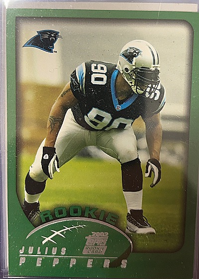 2002 Topps #359 Julius Peppers — front