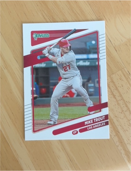 2021 Panini Donruss #170 Mike Trout — front