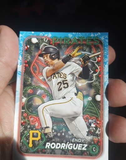 2024 Topps Holiday #H9 Endy Rodriguez — front