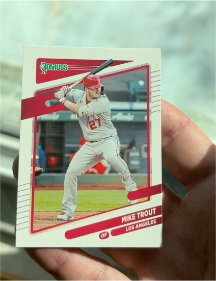 2021 Donruss #170 Mike Trout — front