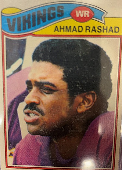 1977 Topps #359 Ahmad Rashad — front