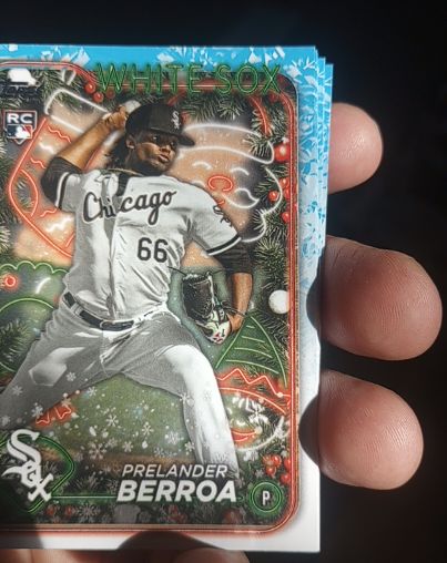 2024 Topps Holiday #H182 Prelander Berroa — front