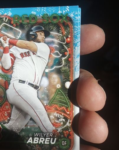 2024 Topps Holiday #H166 Wilyer Abreu — front