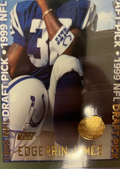 1999 Topps #339 Edgerrin James — front