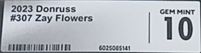 2023 Donruss #307 Zay Flowers — front