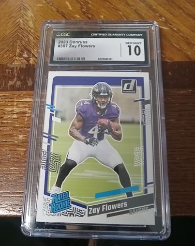 2023 Panini Donruss #307 Zay Flowers — front