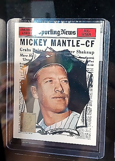 1996 Topps Sporting News #32 Mickey Mantle — front